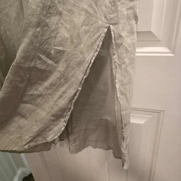 ZARA Linen the Lovina Dress - Picture 7 of 9